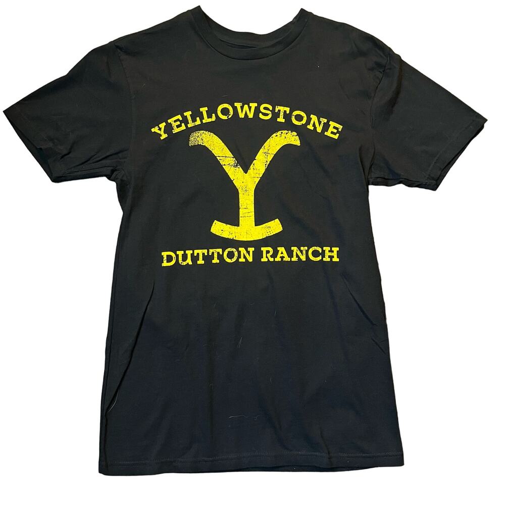 Yellowstone Adult SM Yellowstone Dutton Ranch Graphic T-shirt